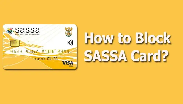 How to Block SASSA Payment Card?
