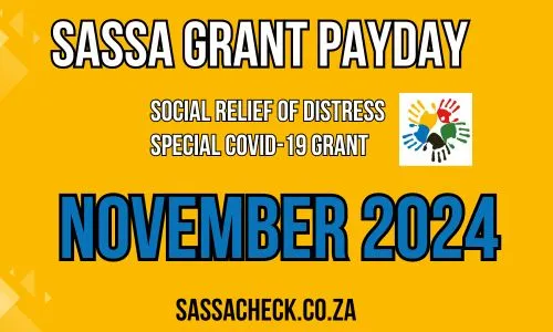 SRD payday for November 2024